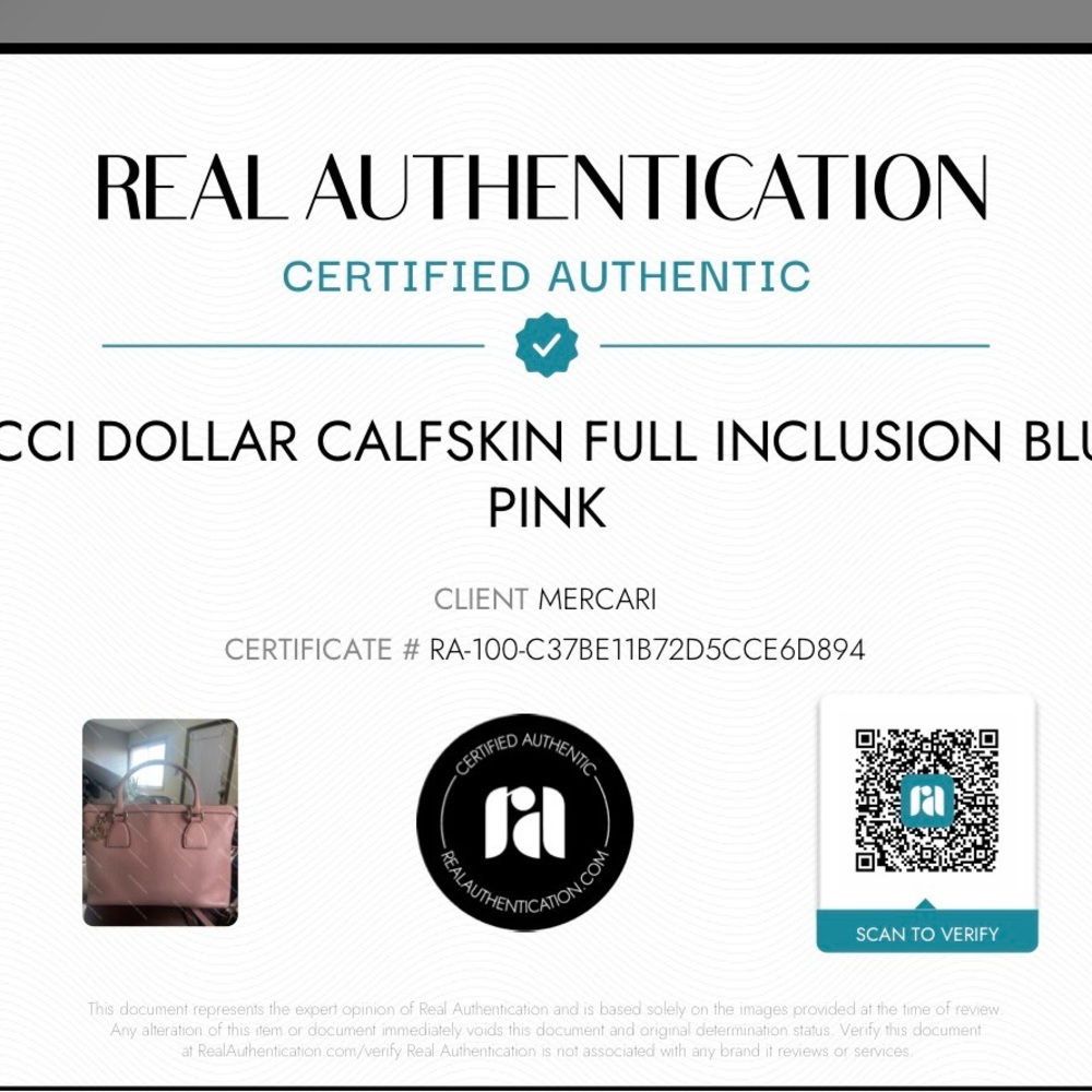 Gucci Dollar Calfskin Blush Pink Satchel - Picture 8 of 8